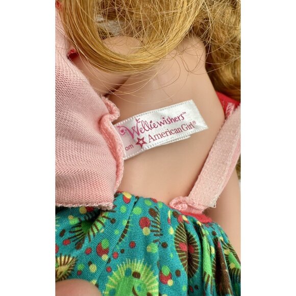 American Girl Wellie Wishers Willa 14.5" doll original outfit Welliewishers Toy - Picture 9 of 10